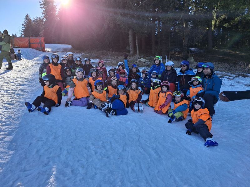 Skikurs 2025 Gruppenbild